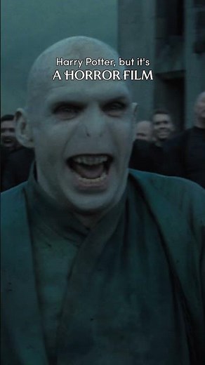 What if Harry Potter was a horror movie? #HarryPotter #Voldemort