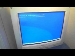 Error de la instalacion de Windows 2000