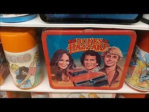 lunch boxes, from the 70's and 80's
