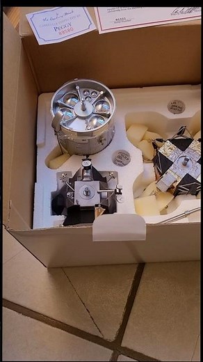 NASA Apollo 13 Lunar Mission Replica Set ~ Danbury Mint Milestones in Space Exploration Collection