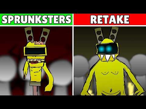Incredibox Sprunki Sprunksters VS Sprunksters Retake