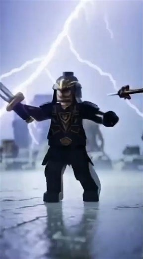 LEGO Samurai vs Arrow Storm ⚔️⚡ Insane Slow Motion Battle!