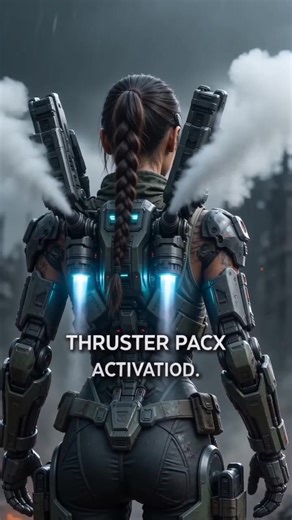 Female Warrior Mech Transformation#AIGC #VisualShock #mecha