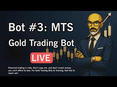 MTS Gold Bot - Live Trading on MT5 Real Account | Full Automation Mode