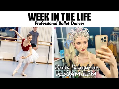 Performance Week in the Life of a Professional Ballet Dancer - overcoming setbacks