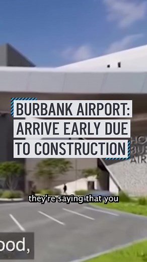 Road closures are now in effect near Hollywood Burbank Airport as it begins an ambitious project to replace the airport’s terminal. The construction project includes a new 14-gate replacement terminal that will include up to 6,637 parking spaces. #Bubank #nbcla