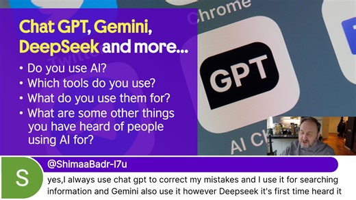 Join us for another great live lesson! This week we're looking at how to use AI to practise and improve your English. Come along and join in! | LearnEnglish – British Council