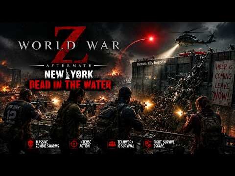 Besieged Hospital Becomes Final Zombie Battleground World War Z Gameplay | Zombie Survival Game