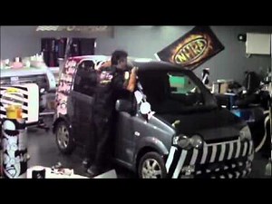 カーラッピングVehicle Wrap Demo by Rukia Racing Visions