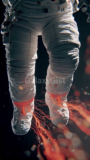 Astronaut Blood POOLS in Legs: They Faint Upon Landing! | GalaxyGist #galaxygist #shorts