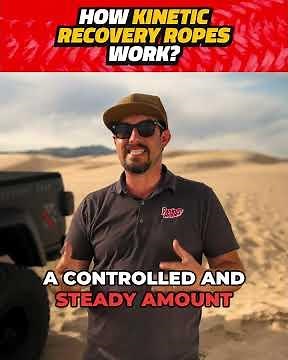 How Kinetic Recovery Ropes Work? #recovery #towingandrecovery