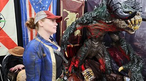 Dr. Hypatia Archimedes provides a tour of The Fallout Xperience at Infinity Con 2025