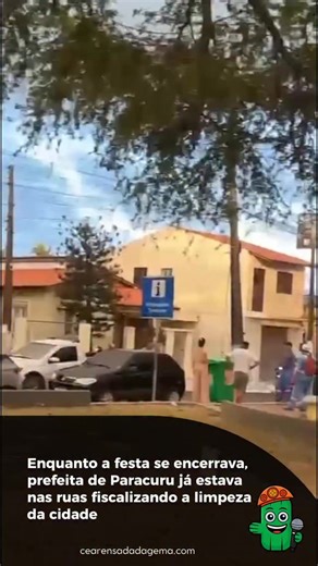 Enquanto boa parte da população ainda celebrava a chegada de 2026, a prefeita de Paracuru, Gabi do Aquino, iniciou o ano de forma diferente. Na manhã do dia 1º de janeiro, logo após participar do Réveillon do município, a gestora foi às ruas para acompanhar de perto ações de limpeza urbana e a troca de lixeiras em diversos pontos da cidade. A presença da prefeita nas ruas chamou a atenção de moradores e turistas, que registraram o momento e destacaram a surpresa ao ver a gestora começando o ano 