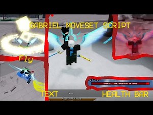 TSB GABRIEL ULTRAKILL MOVESET SCRIPT | WINGS AND SWORDS, HEALTH BAR, FLY, BLOOD