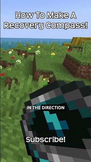 How To Make A Recovery Compass In Minecraft!