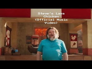 Jack Black - Steve's Lava Chicken (Official Music Video) | A Minecraft Movie track