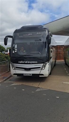 National Express on the 201 to Swansea #nationalexpress #buses
