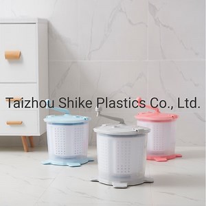 [Hot Item] Pet Color Plastic Hand-Shaking Manual Washing Machine