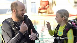 PADI AmbassaDiver Aqua Hands, LLC alongside Cristina Zenato taught his daughter the PADI Open Water Diver course all in sign language 😊👌. Shout-out to all of the amazing dads out there this Father's Day! 🎥: Seek the World | PADI