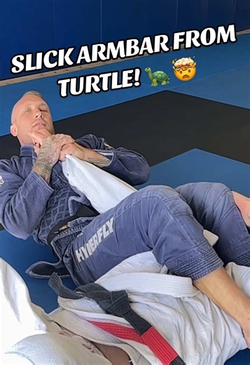 🇺🇸 SLICK ARMBAR FROM TURTLE! 🐢🤯 🇧🇷 ARMLOCK MALANDRO DA TURTLE! 🐢🤯 #bjj #jiujitsu #brazilianjiujitsu #bjjlifestyle #bjjtraining