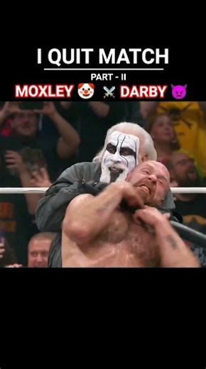 PART-II MOXLEY VS DARBY 💀💯#aewwrestledream#sting#wrestling#aew#shortsfeed#shorts#jonmoxley#yt#viral
