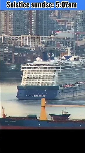Happy Solstice Day! Celebrity Solstice arrives on solstice day in Vancouver, June 21, 2026!