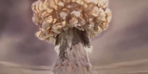 Disturbing POV video shows what it would be like to experience a nuclear explosion