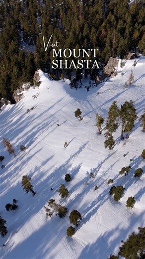 Visit Mt. Shasta on Instagram: "What my soul craves right now ❄️ 📽️ @forrestcoots #visitmountshasta #NorCalAdventures #snow #winteriscoming"