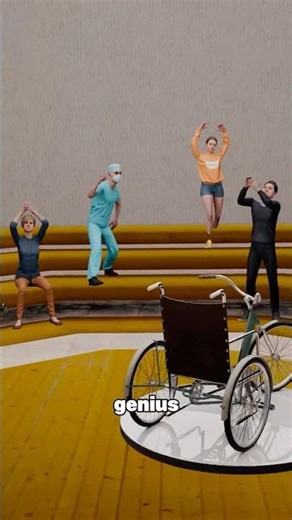 The Wheelchair innovation Nobody Wanted!🙃 #shortsfeed