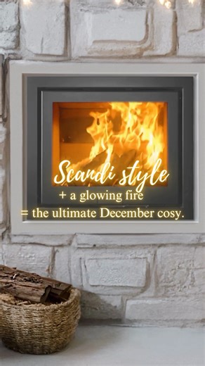 Scandi style + a glowing fire = the ultimate December cosy. Winter is the perfect time to embrace the Scandi look, soft layers, natural tones, warm textures, and a fire that makes the dark evenings feel magical. Create a calm, cosy sanctuary from the Scottish winter weather. 懶 #ScandiLiving #HyggeHome #WinterInteriors #CosyVibes #FireplaceStyle #LivingFires #ScandiInspo #DecemberDecor #ScottishHomes | Living Fires | Facebook