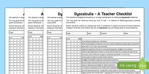 SEND  Checklists for Teachers