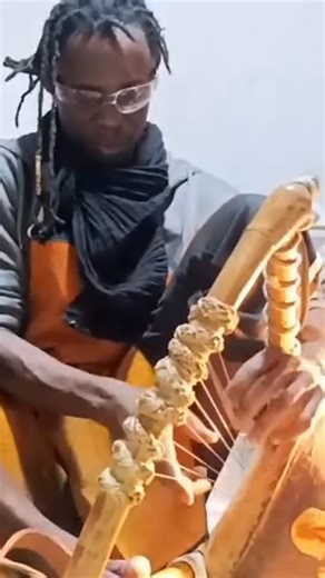 The African Concert Series on Instagram: "Discover the Nyatiti with Rapasa Nyatrapasa Otieno. The Nyatiti, a traditional eight-stringed plucked lyre that originates from and is prominently played by the Luo community of Western Kenya. . Rapasa is supported by the Arts Council England for his instrument-making project."