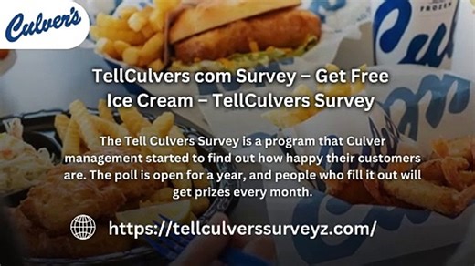 TellCulvers com Survey – Get Free Ice Cream – TellCulvers Survey