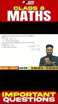 Sure Question | Maths | Class 8