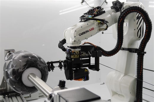 Carbon Axis XCell platform now combines AFP and filament winding processes