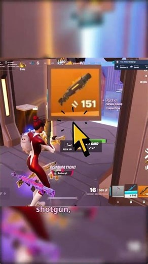 I don't miss with the Chaos Reloader during this Fortnite Battle Royale end game