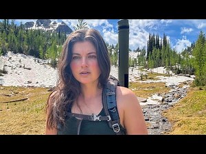 Solo Camping & Hiking to REMOTE Mountain Lake