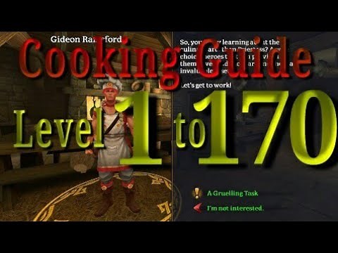 Celtic heroes cooking guide level 1 to 170