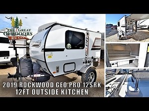 New 2019 ROCKWOOD GEO PRO 12SRK Off Road Light Weight Travel Trailer RV Camper Colorado Dealer