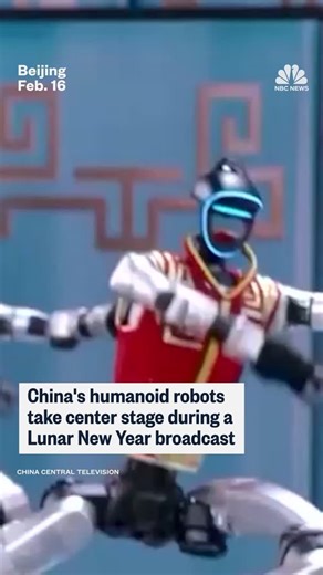 740K views · 3.8K reactions | China’s most-watched TV show, the annual CCTV Spring Festival gala, showcases the country’s cutting-edge industrial policy and Beijing’s push to dominate humanoid robots and the future of manufacturing. | NBC News | Facebook