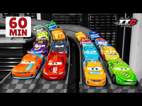 1 Hour of PIXAR CARS Racing (Mega Marathon Compilation)