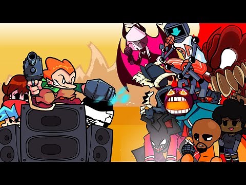 FNF Stress But - Different Characters Sing It (Everyone Sings Stress)