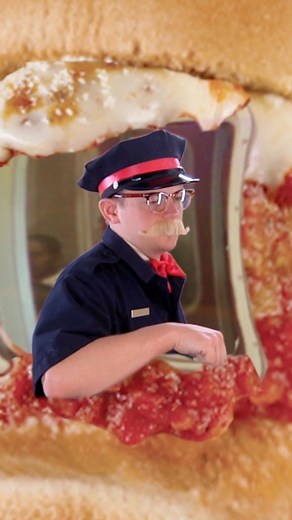 5-Second Films on Instagram: "If only Michael took care to note that he was walking into a Subway “Punnel” as opposed to “A Burning House,” which is where he intended to go."