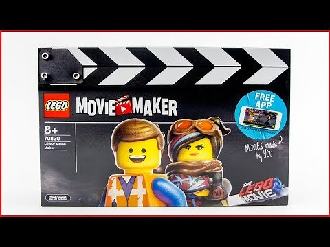LEGO MOVIE 2 70820 LEGO Movie Maker Construction Toy - UNBOXING