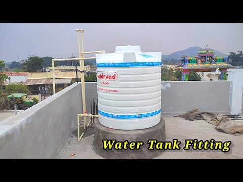 Water Tank Installation | Water Tank Fitting | 2000 litre water tank fitting