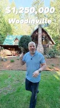 18020 214th Ave NE, Woodinville - Handcrafted Log Home on 3.71 Acres, Updated Kitchen & Baths No HOA