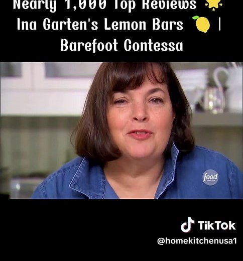 Incredible Ina Garten's Lemon Bars Recipe Review