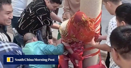 Chinese wedding games and hazing, the sometimes violent pranks stirring up social media