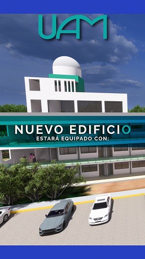 Nuevo pabellón moderno en la UAM para educación superior