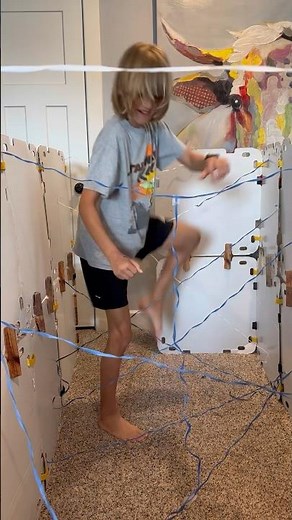 Laser Maze Camp Crunch Labs Challenge!